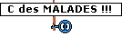 c d malades !